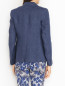 Однобортный жакет из льна Weekend Max Mara  –  МодельВерхНиз1