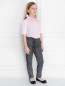 Хлопковая рубашка с коротким рукавом Aletta Couture  –  Модель Общий вид