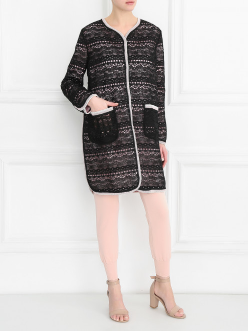 Пальто из кружева Ermanno Scervino - МодельОбщийВид
