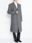 Пальто однобортное из шерсти Corneliani  –  Модель Общий вид