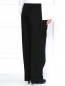 Шерстяные брюки с манжетами и боковыми карманами Maison Margiela  –  Модель Верх-Низ1