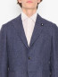 Пиджак из льна и шерсти с карманами LARDINI  –  МодельОбщийВид1