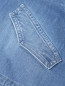 Куртка джинсовая, удлиненная, из хлопка Persona by Marina Rinaldi  –  Деталь