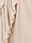 Трикотажное платье из вискозы с декоративной отделкой Philosophy di Lorenzo Serafini  –  Деталь