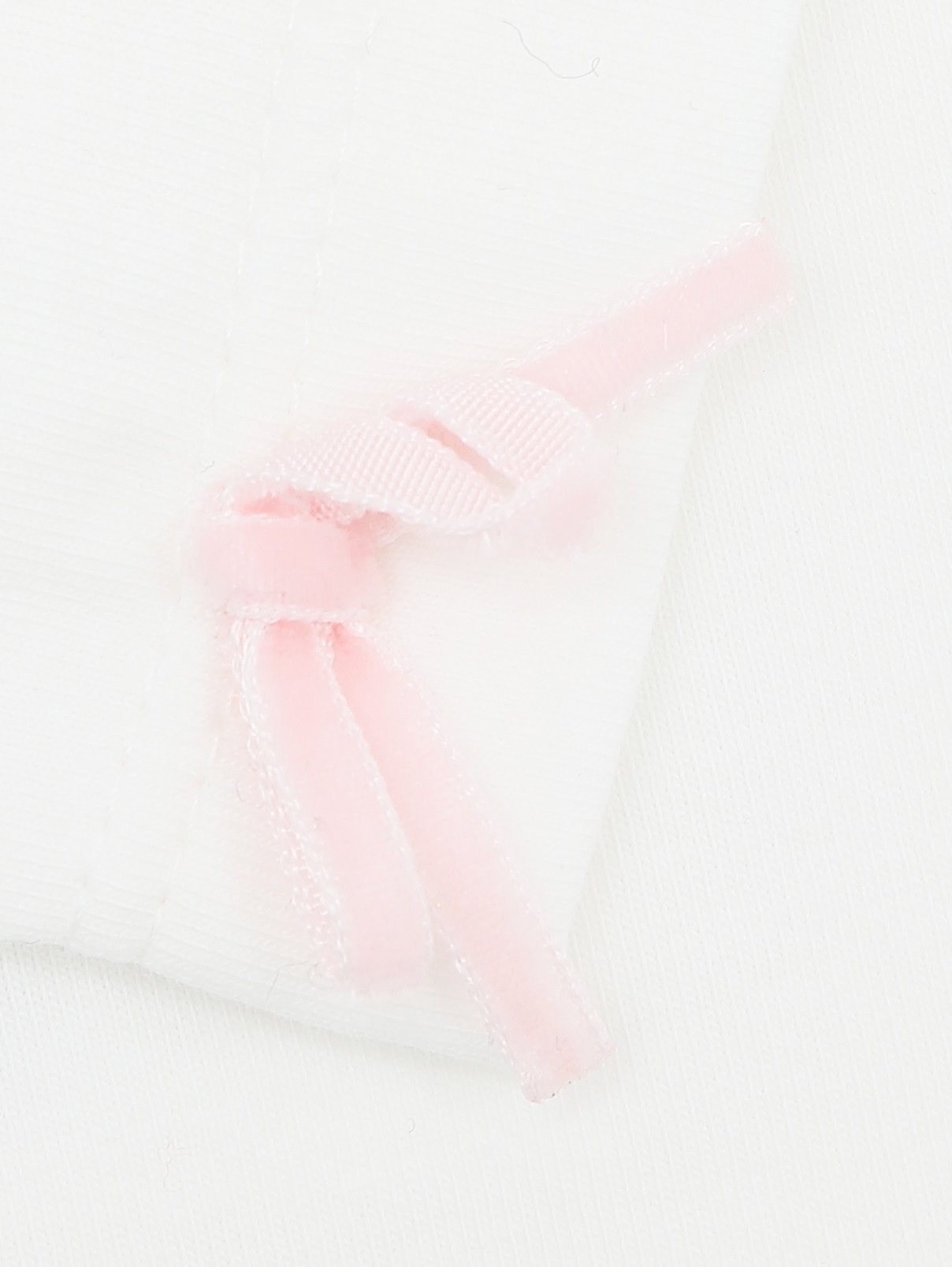 Блуза из хлопка с горлом Aletta  –  Деталь1  – Цвет:  Белый