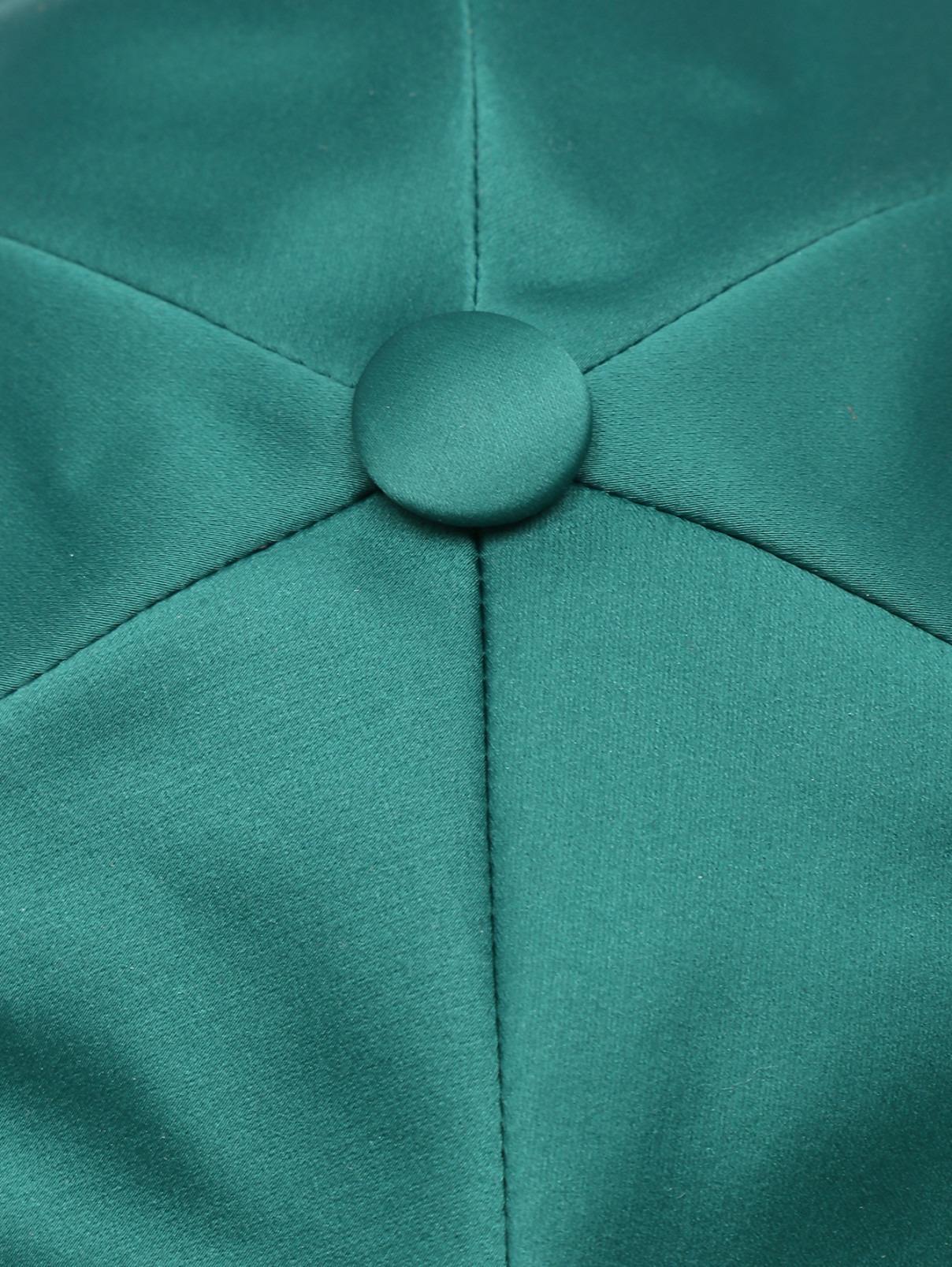 Однотонная кепка с логотипом Max Mara  –  Деталь  – Цвет:  Зеленый