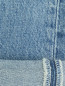 Джинсы с потертостями декорированные искусственным жемчугом Forte Dei Marmi Couture  –  Деталь2