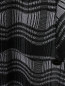 Платье трикотажное из шерсти с узором "клетка" Val Max  –  Деталь1