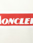 Свитшот из хлопка с принтом Moncler  –  Деталь