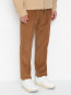 Вельветовые брюки с карманами LARDINI  –  МодельВерхНиз