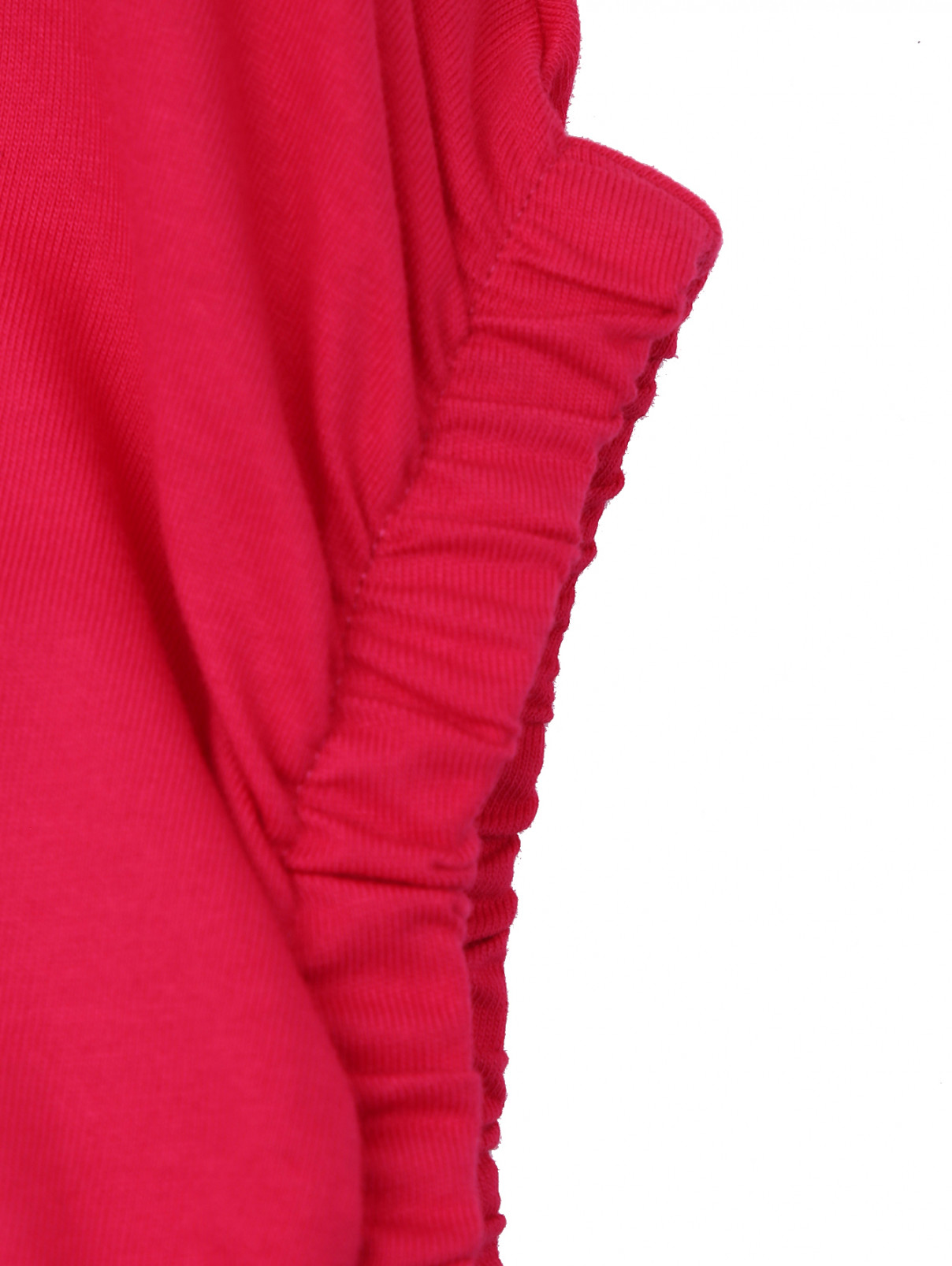 Трикотажное платье с принтом MSGM  –  Деталь  – Цвет:  Розовый