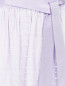 Юбка-миди из хлопка декорированная сеткой с узором "горох" Red Valentino  –  Деталь1