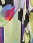 Платье-мини из шелка с абстрактным узором Emporio Armani  –  Деталь1