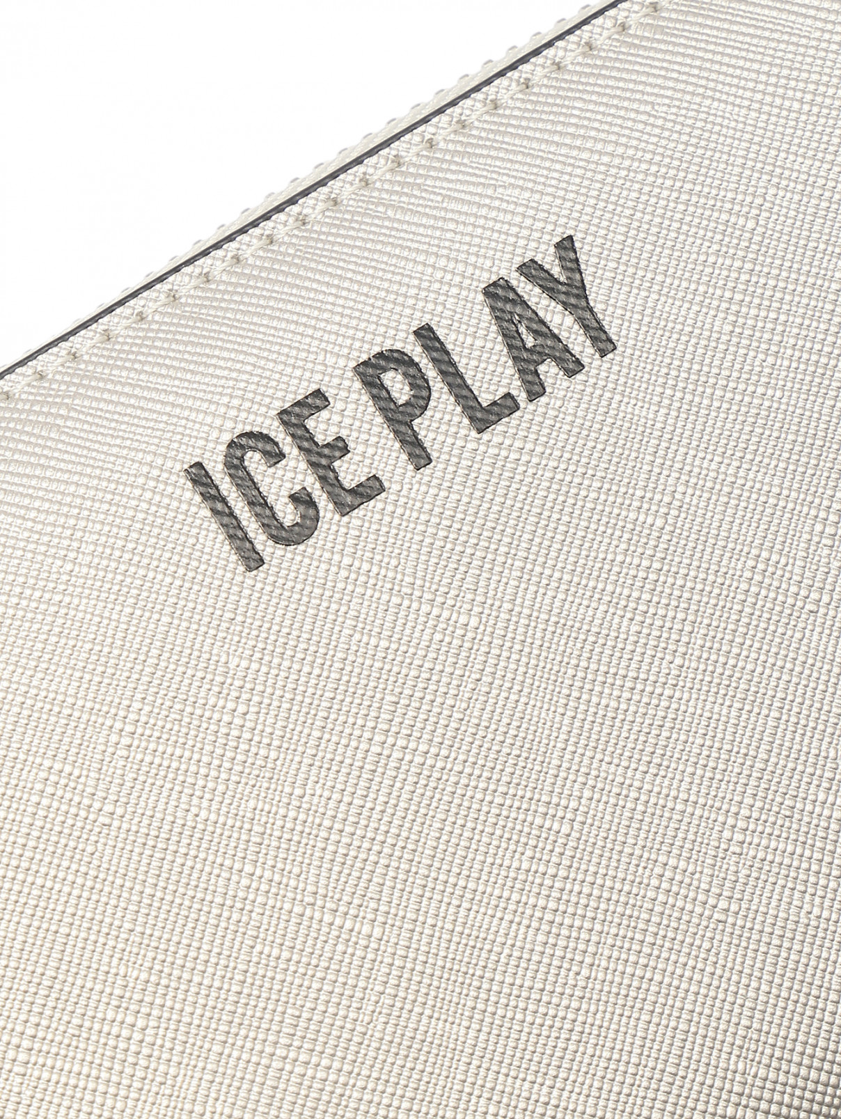 Кошелек на молнии Ice Play  –  Деталь  – Цвет:  Серый