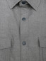 Куртка-рубашка с накладными карманами LARDINI  –  Деталь