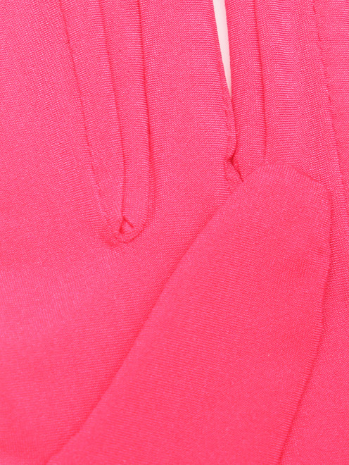 Перчатки из текстиля с принтом - Деталь1