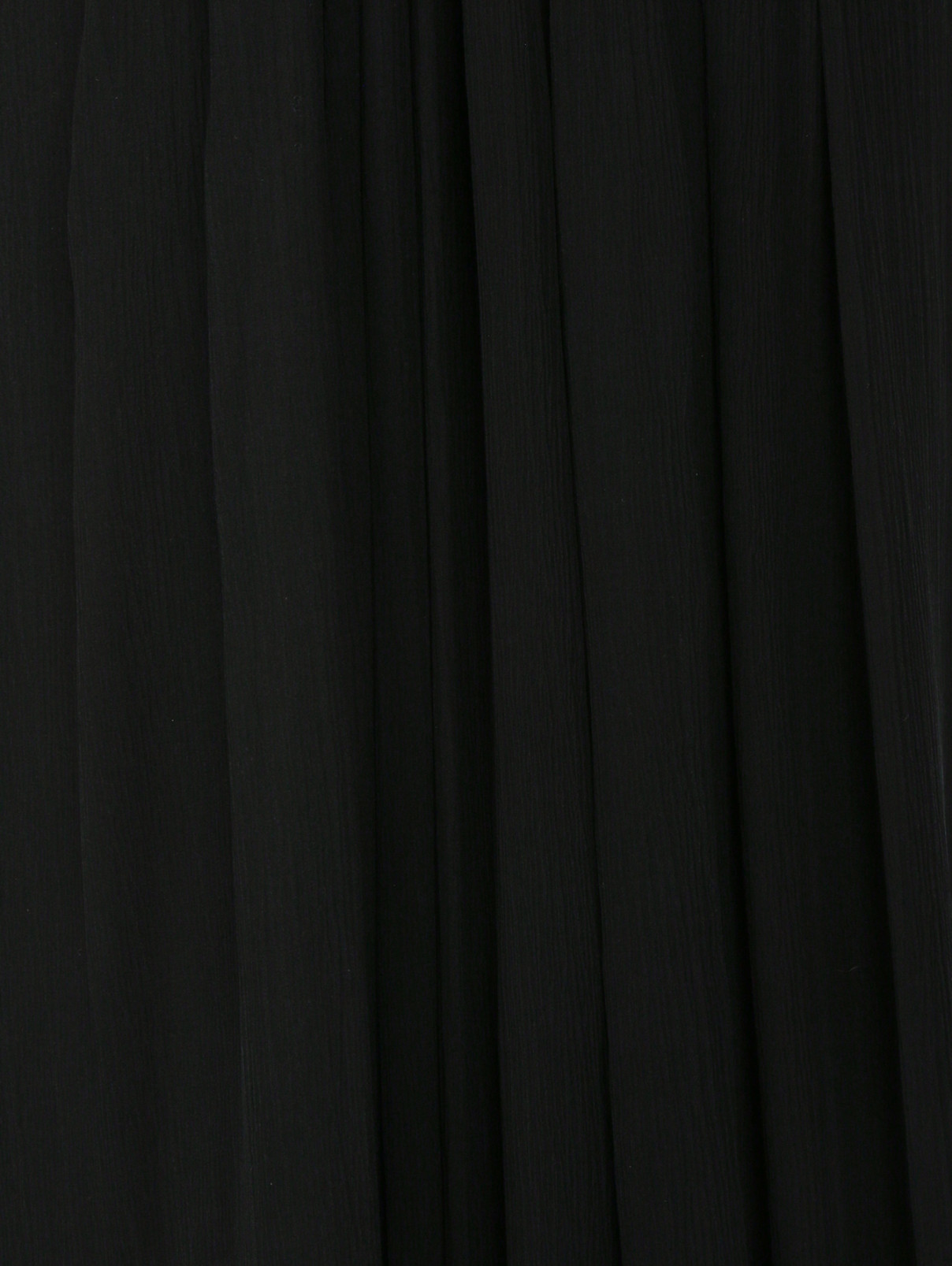 Платье-макси из шелка, декорированное кружевом и бисером Rosa Clara  –  Деталь  – Цвет:  Черный