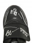 Кроссовки с логотипом на липучке Dolce & Gabbana  –  Обтравка3