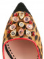 Туфли-лодочки декорированные камнями Moschino Cheap&Chic  –  Обтравка3