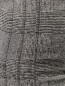 Юбка-карандаш из шерсти и шелка в клетку Alberta Ferretti  –  Деталь