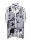 Шелковая блуза свободного кроя Marina Rinaldi  –  Общий вид
