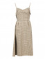 Асимметричное платье-миди из шерсти N21  –  Общий вид