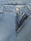 Укороченные джинсы с бахромой Michael by MK  –  Деталь1