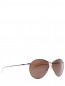 Солнцезащитные очки в оправе из металла Emporio Armani  –  Обтравка1