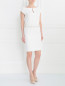 Платье-футляр из хлопка с коротким рукавом Moschino Cheap&Chic  –  Модель Общий вид