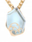 Ожерелье с голубым камнем Versace 1969  –  Деталь