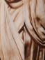 Шелковое платье А-силуэта с принтом Giambattista Valli  –  Деталь