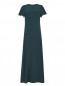 Однотонное платье-макси с коротким рукавом Max&Co  –  Общий вид