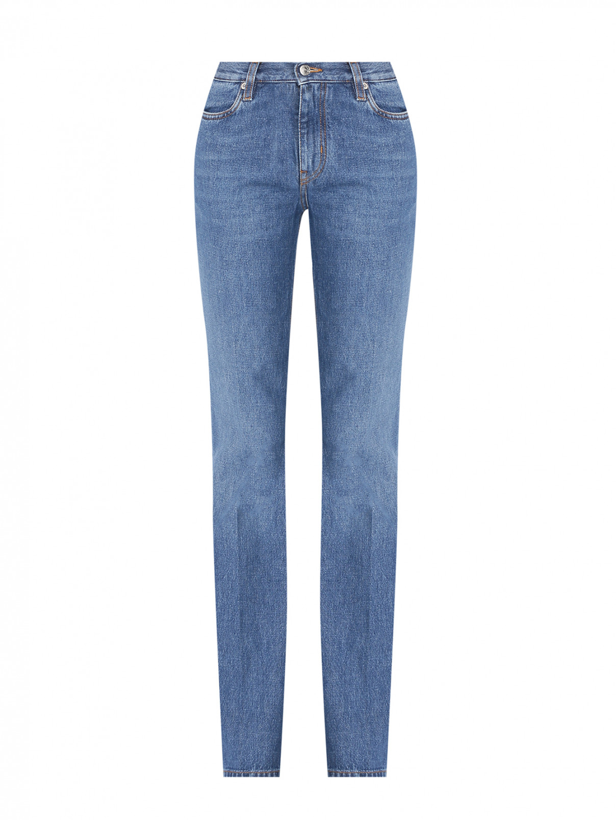 Расклешенные джинсы из хлопка Etro  –  Общий вид  – Цвет:  Синий