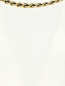 Джемпер из шерсти с декоративной цепью на воротнике Moschino  –  Деталь