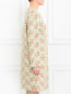 Пальто с узором и декоративными пуговицами Moschino Cheap&Chic  –  Модель Верх-Низ2