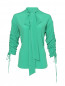 Блуза из смешаннного шелка на пуговицах N21  –  Общий вид
