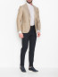 Пиджак из смешанной шерсти с карманами LARDINI  –  МодельОбщийВид