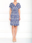 Трикотажное платье с принтом Moschino Cheap&Chic  –  Модель Общий вид