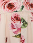 Платье с цветочный узором Dolce & Gabbana  –  Деталь