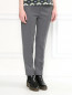 Узкие брюки из шерсти с боковыми карманами BOSCO  –  Модель Верх-Низ
