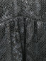 Платье-мини из шерсти с V-образным вырезом Antonio Marras  –  Деталь