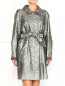 Пальто из фактурной ткани с боковыми карманами Philosophy di Alberta Ferretti  –  Модель Верх-Низ