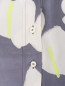 Блуза из шелка с цветочным узором Alysi  –  Деталь