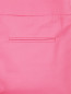 Укороченные брюки из хлопка с боковыми карманами Moschino Cheap&Chic  –  Деталь