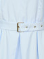 Платье-мини из хлопка с поясом в комплекте Tara Jarmon  –  Деталь1