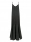 Платье-макси на бретелях с кружевной отделкой DKNY  –  Общий вид