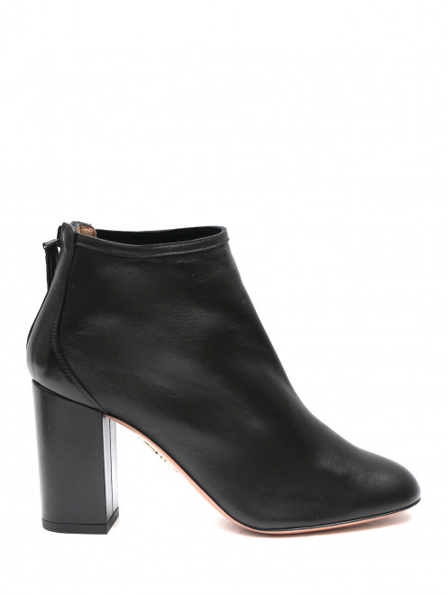 Ботильоны из кожи Aquazzura - Обтравка1