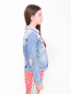 Джинсовая куртка с нашивками Little Marc Jacobs  –  МодельВерхНиз2
