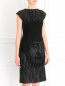 Платье с узором Jean Paul Gaultier  –  Модель Верх-Низ