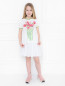 Блуза c цветочным декором MiMiSol  –  МодельОбщийВид